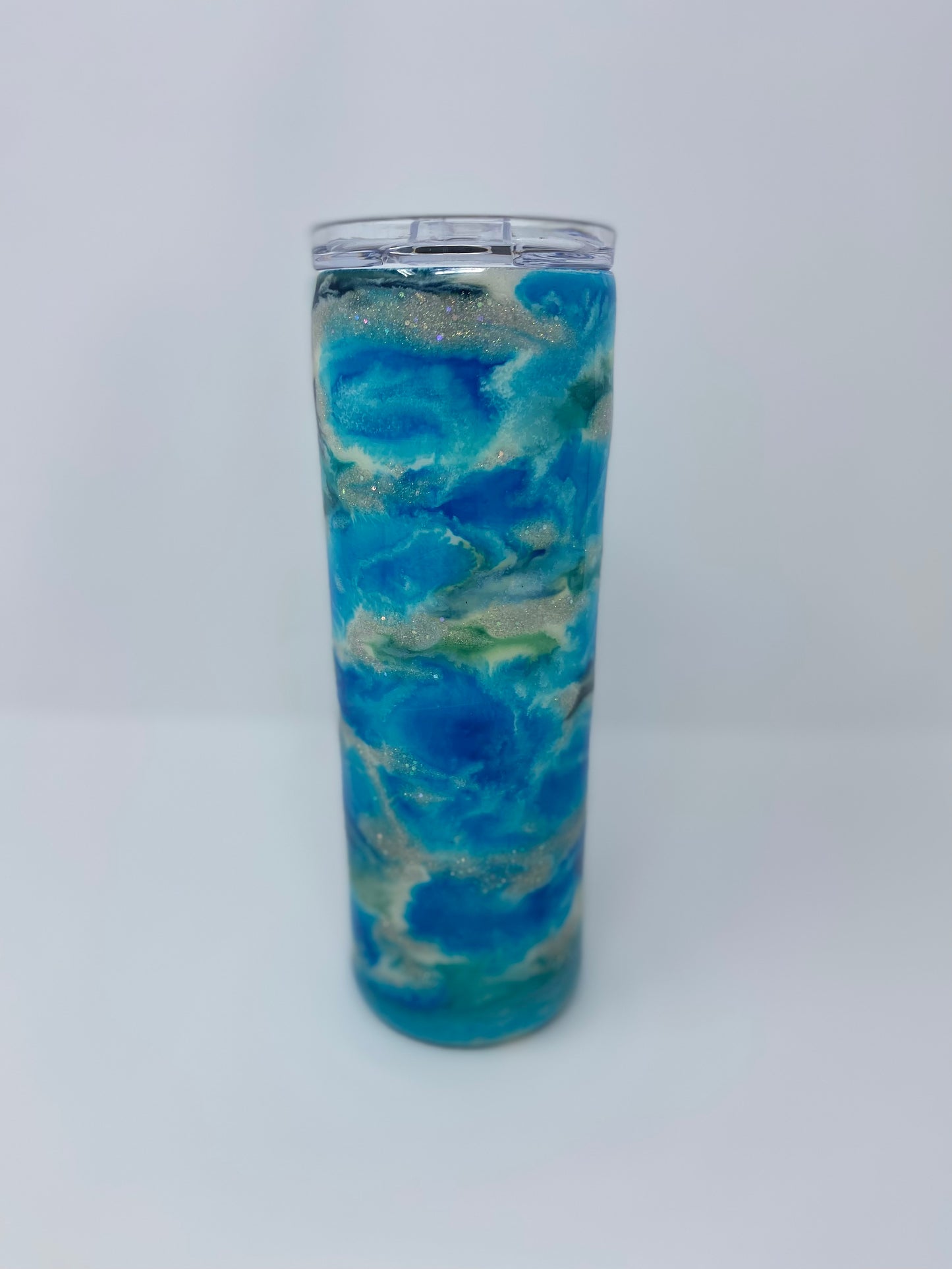 Blue & Glow Skinny Tumbler