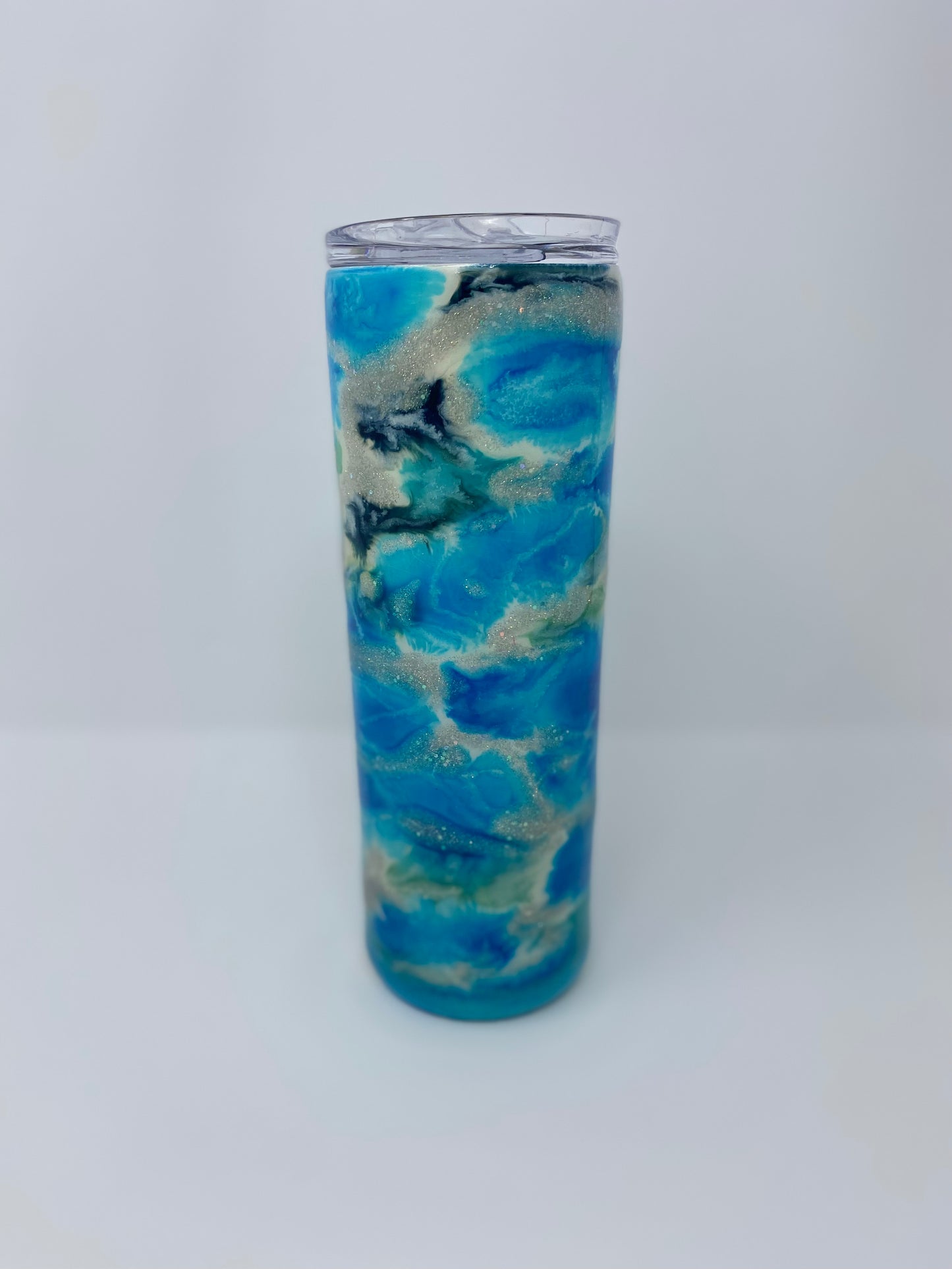 Blue & Glow Skinny Tumbler