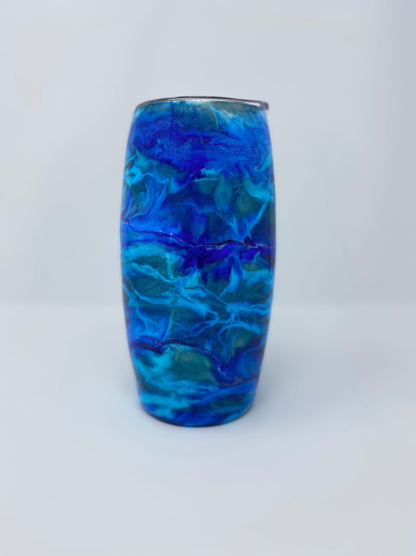 Blue Swirl Tumbler