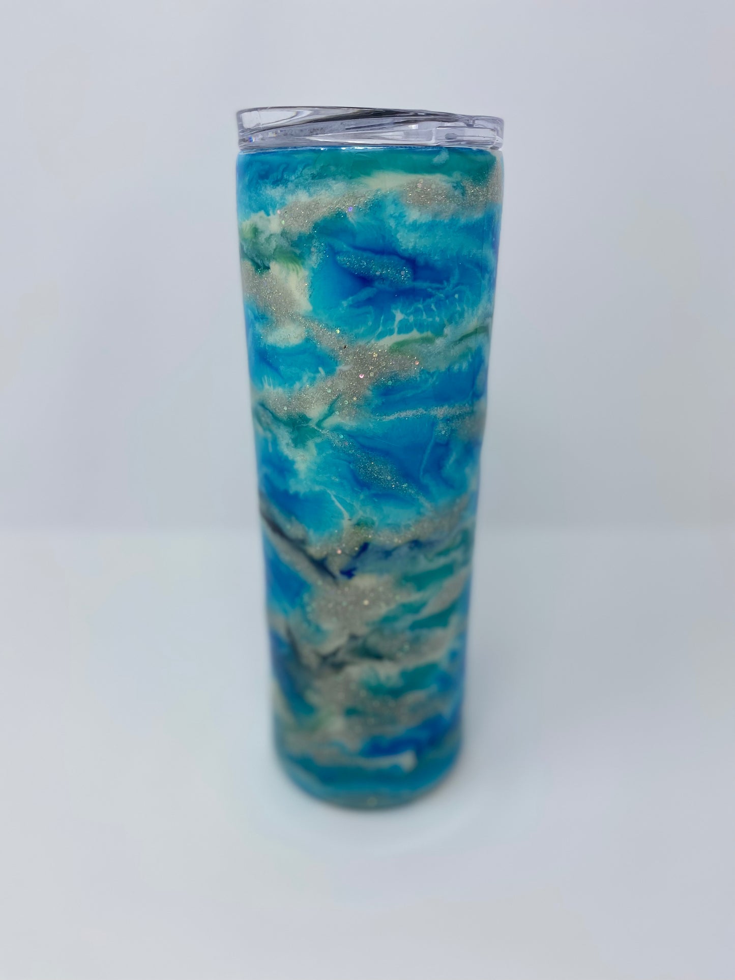 Blue & Glow Skinny Tumbler