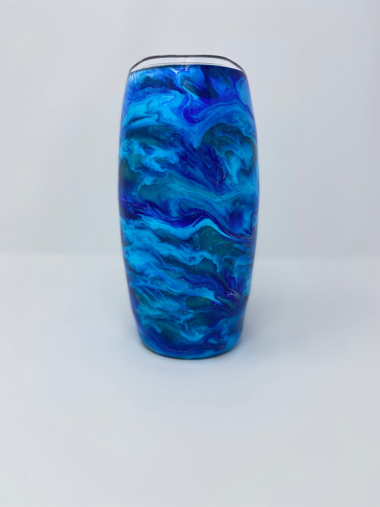 Blue Swirl Tumbler